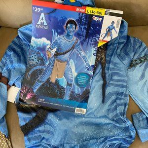 Mens Large Avatar Jake Costume